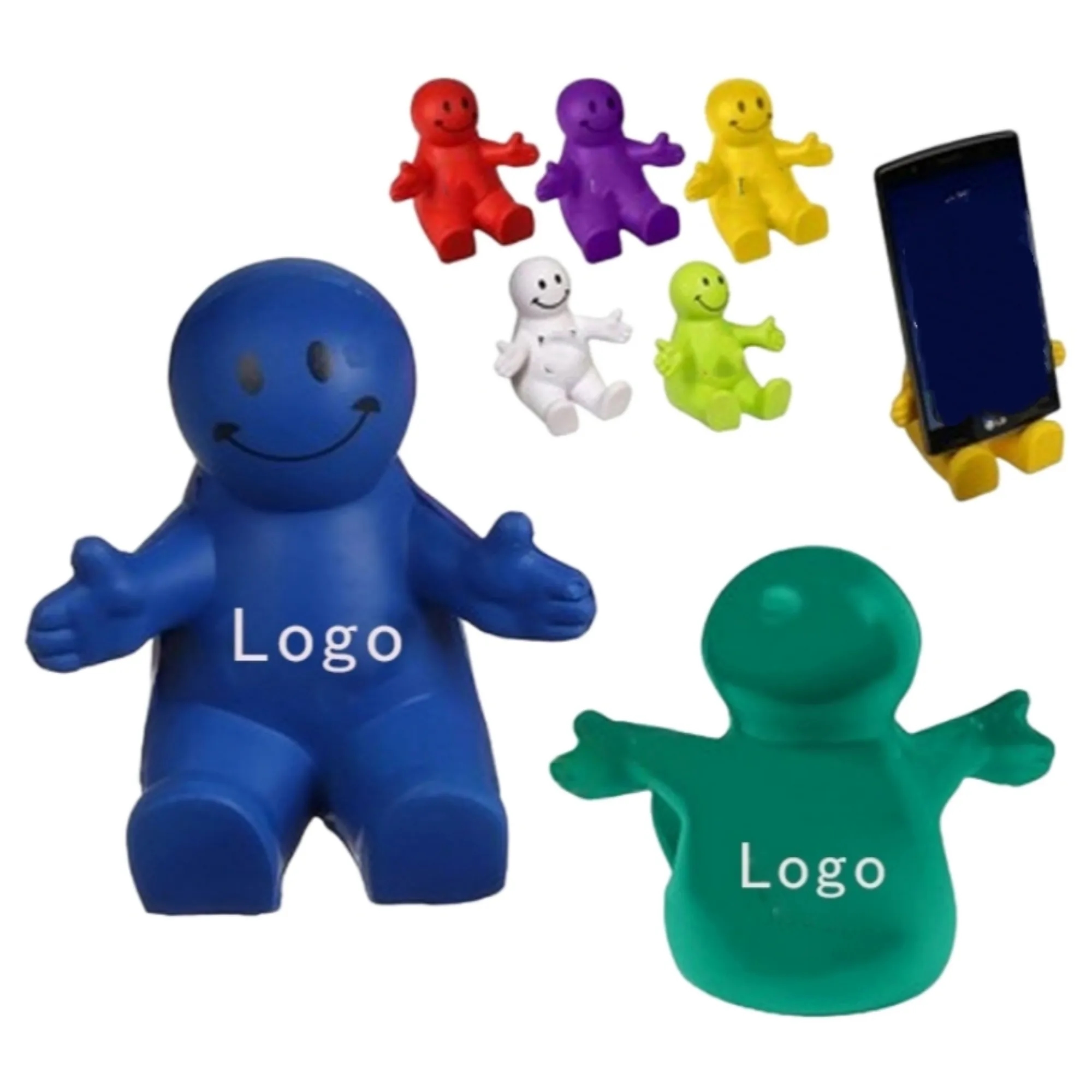 Novelty PU Foam Soft Phone Stand Mobile Holder 2