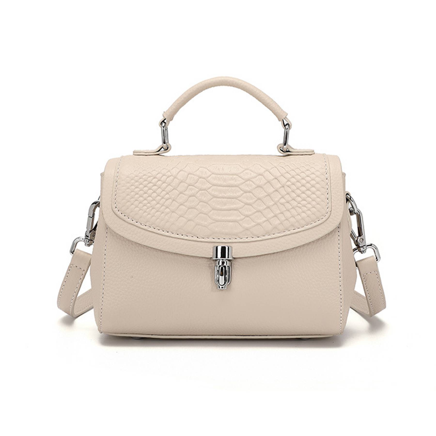 Genuine Leather Casual shoulder cross-body women's bag 4