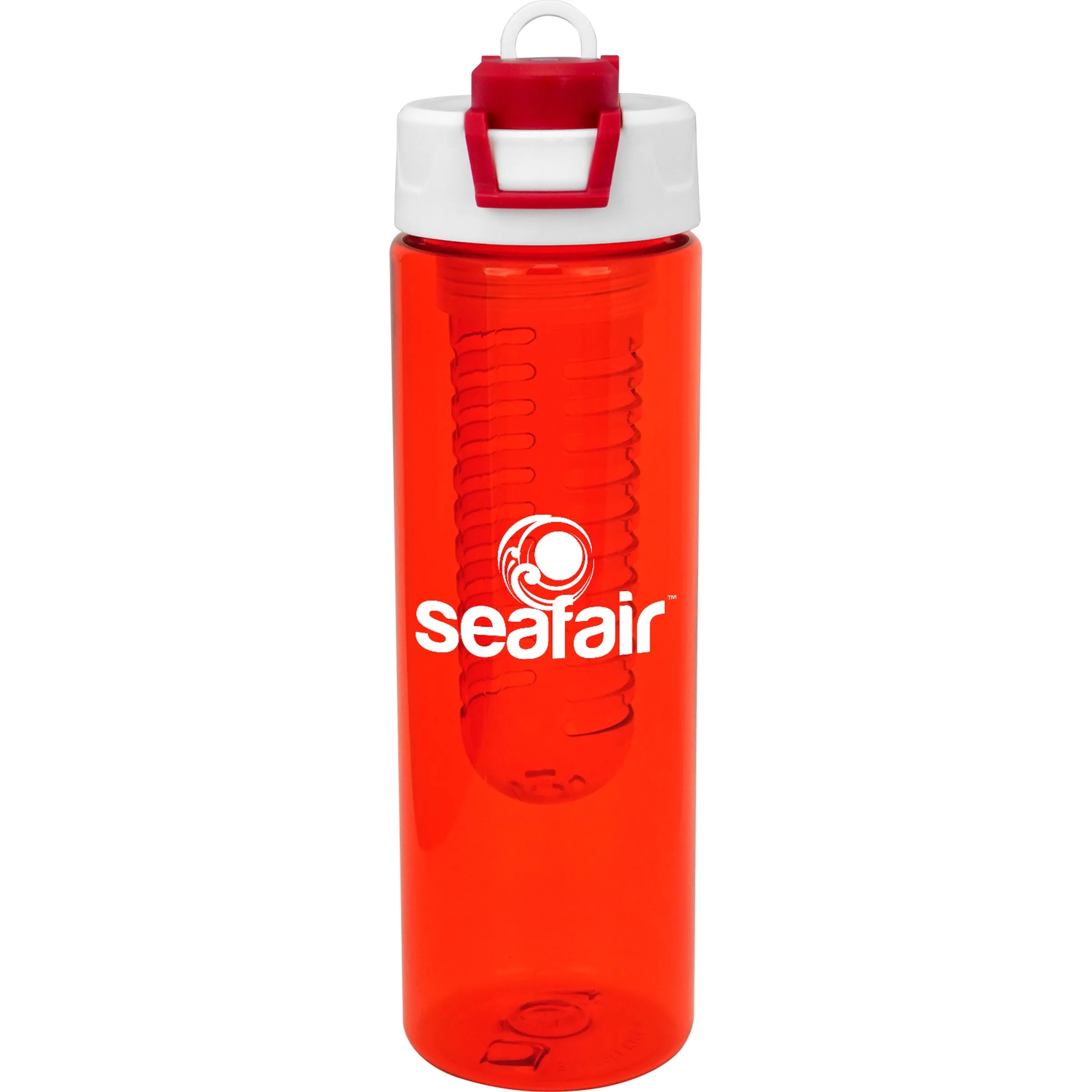 Two Tone Pop Up 24 oz. Colorful Bottle with Infuser 6