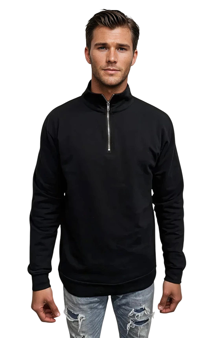 Unisex Fleece Quarter Zip, custom hoodie or sweatshirt with logo imprint 4