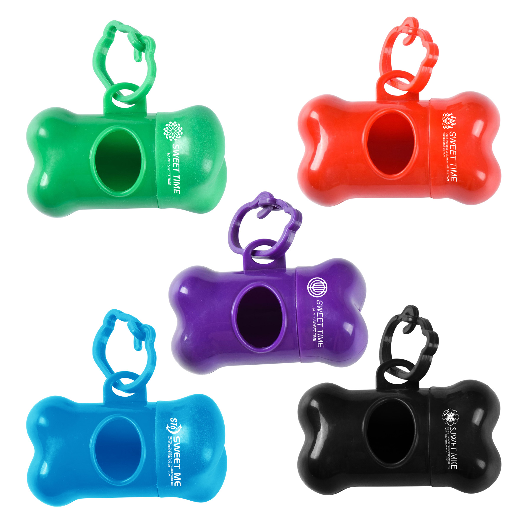 Bone-Shaped Poop Bag Box 2