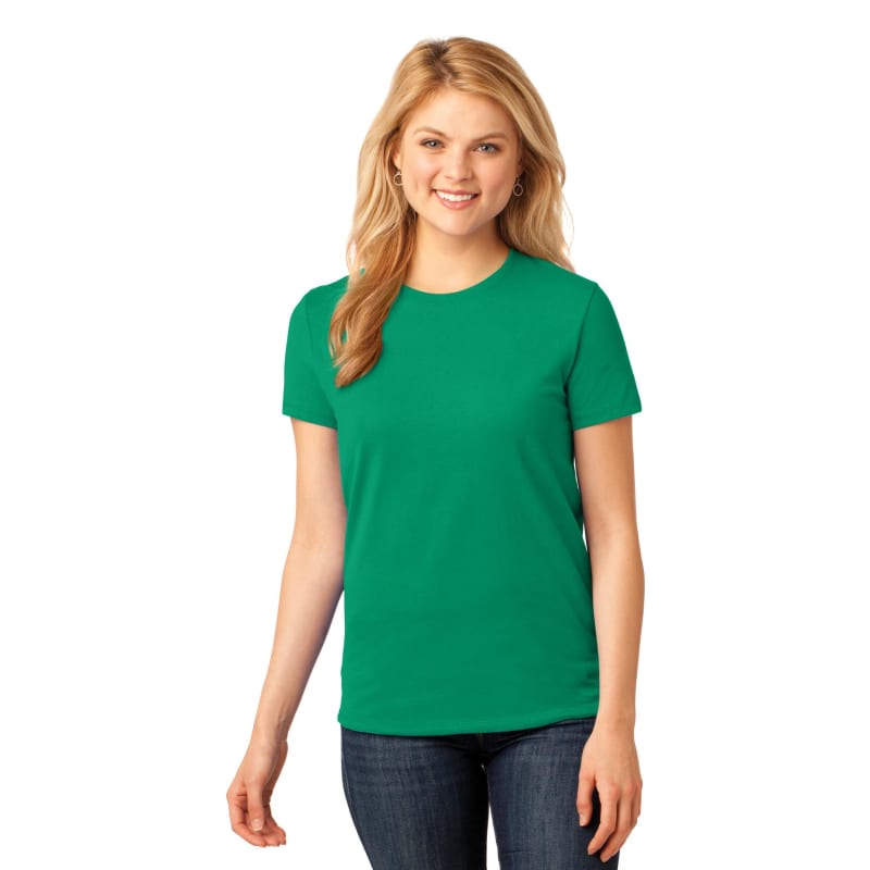 Port & Company Women's Core Cotton Tee. 56