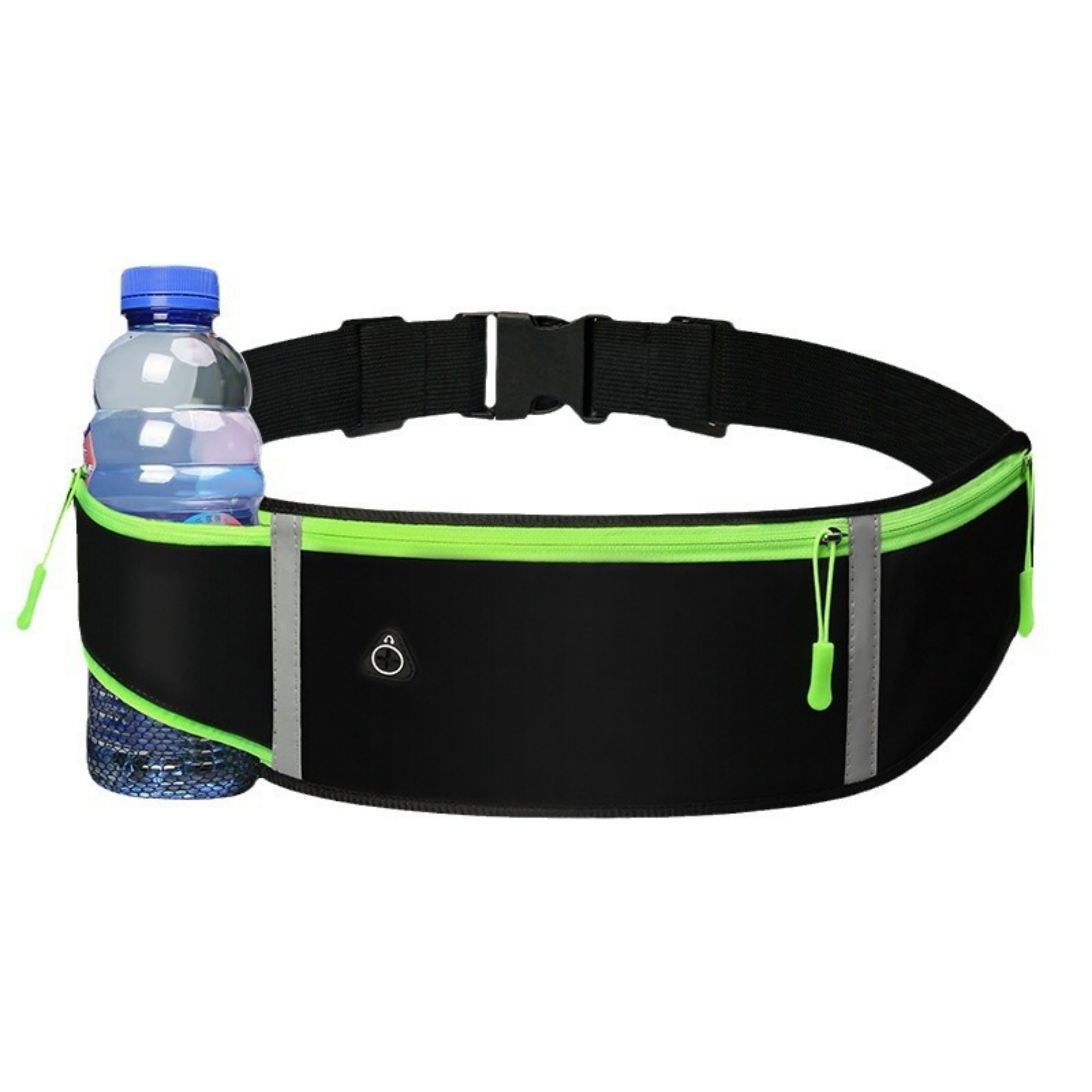 Running Waist Bag Fanny Pack Belt with Water Bottle Holder 6
