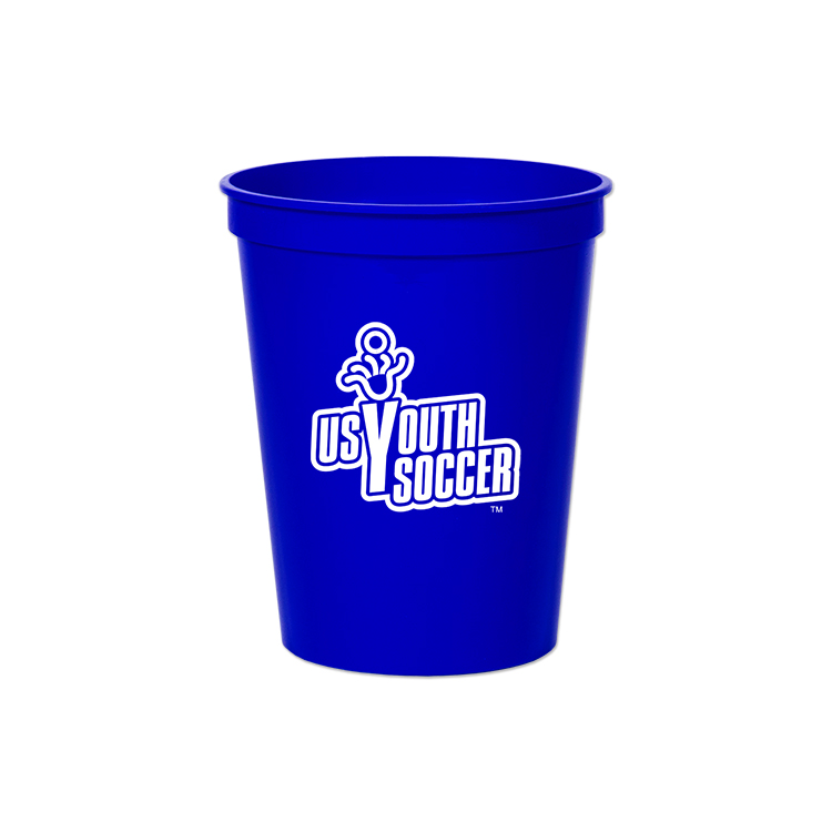 16 Oz. Smooth Colored Stadium Cup 16