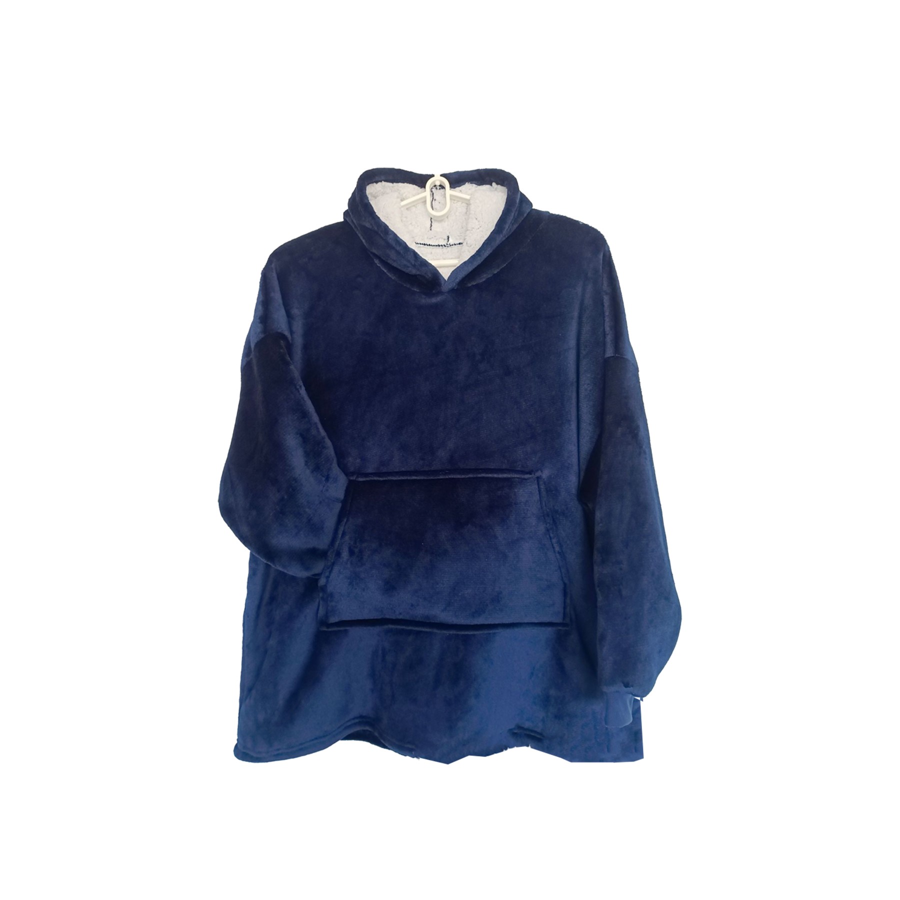 Fleece Thick Pullover Blanket, custom hoodie or sweatshirt with logo imprint 2