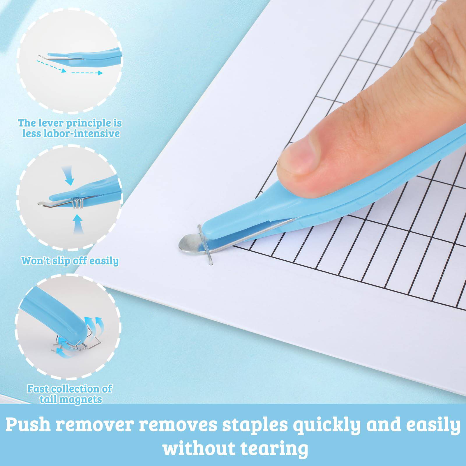 Pen Type Needle Office Nail Puller Staple Remover Tool 8