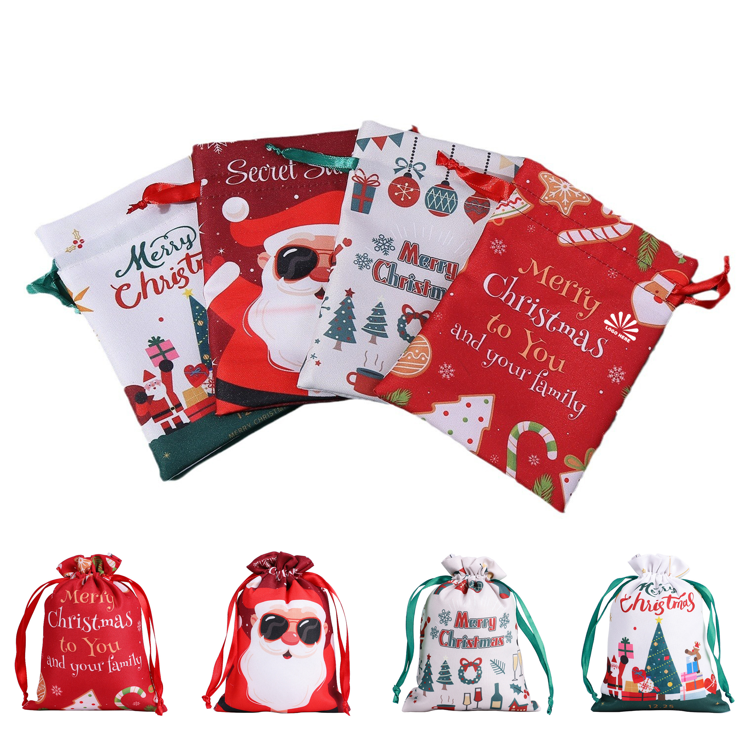 Eco-Friendly Custom Gift Bags for Christmas Eve 1