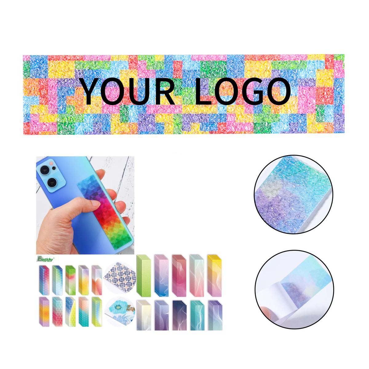 Reusable PEVA Fidget Stickers for Focus 2