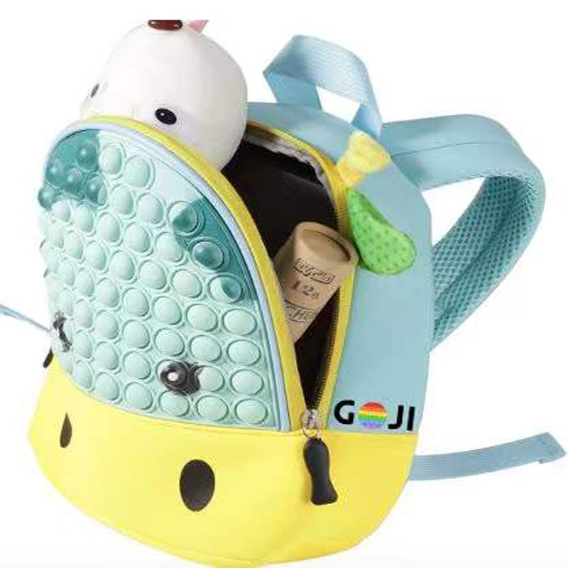 Silicone Pop Fidget Backpack 4