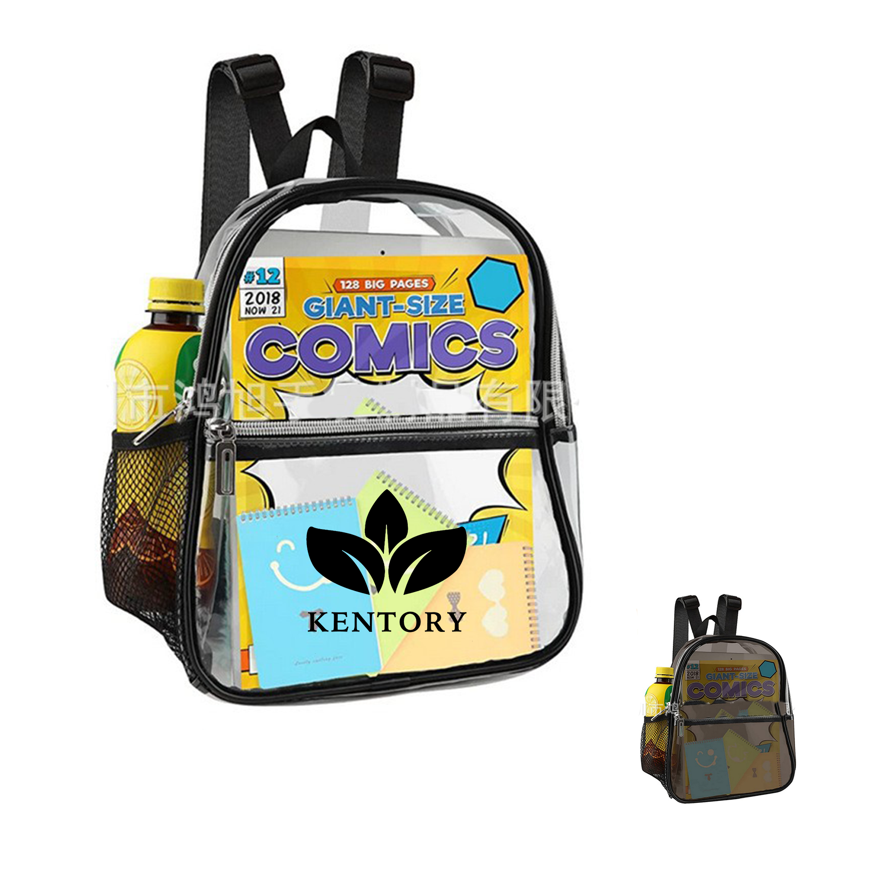 Clear School Backpack 2