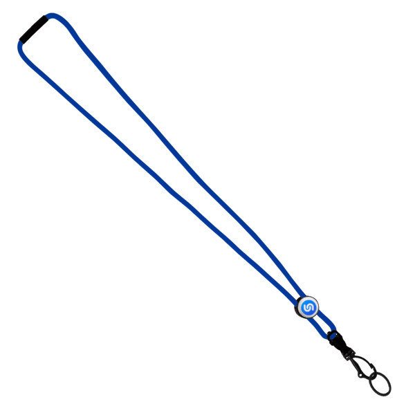 3/16" Nylon Cord Lanyard with Snap-Buckle Release, Standard O-Ring & Slider 29