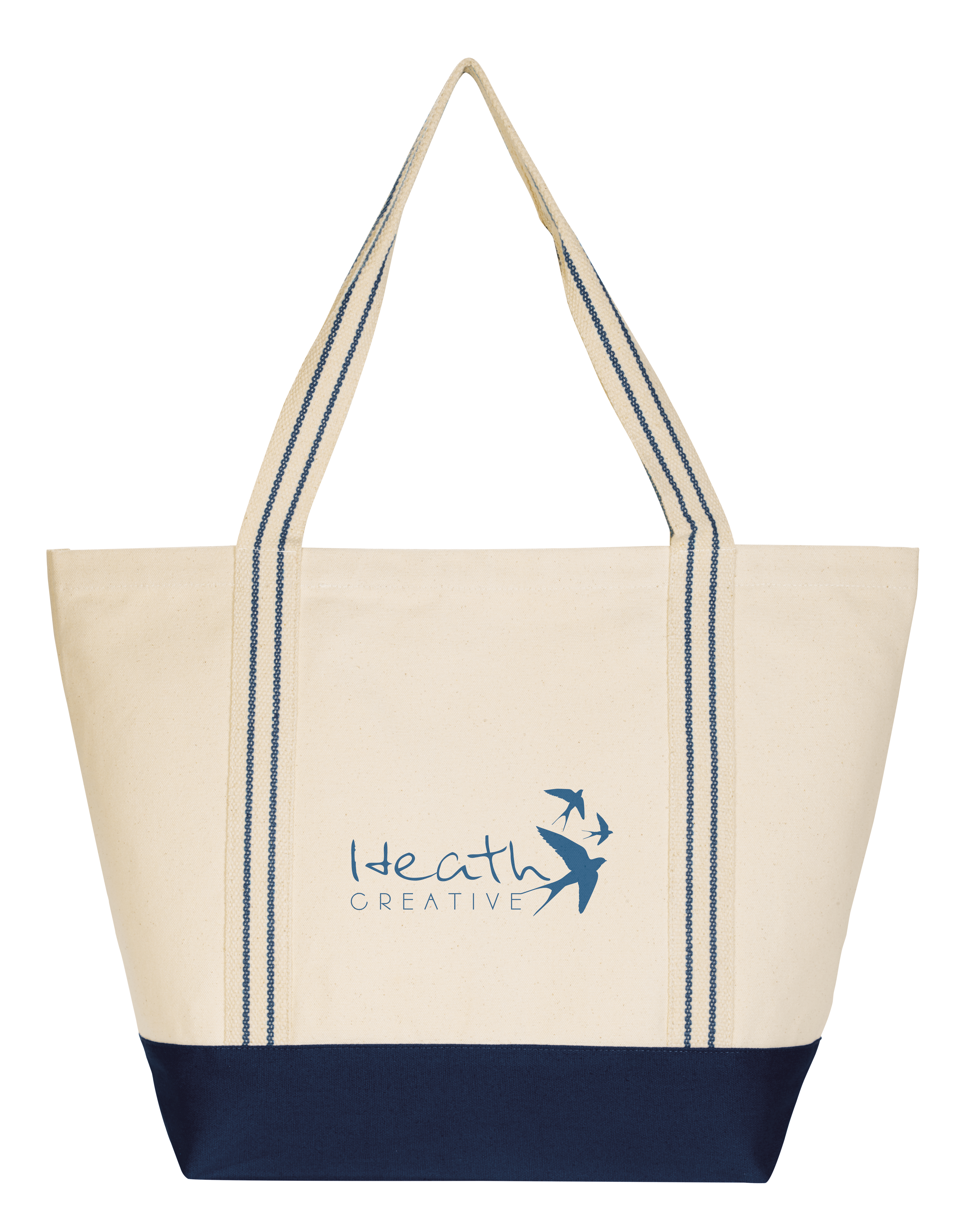 Good Value™ Cotton Travel Tote, custom tote bag with logo imprint 6