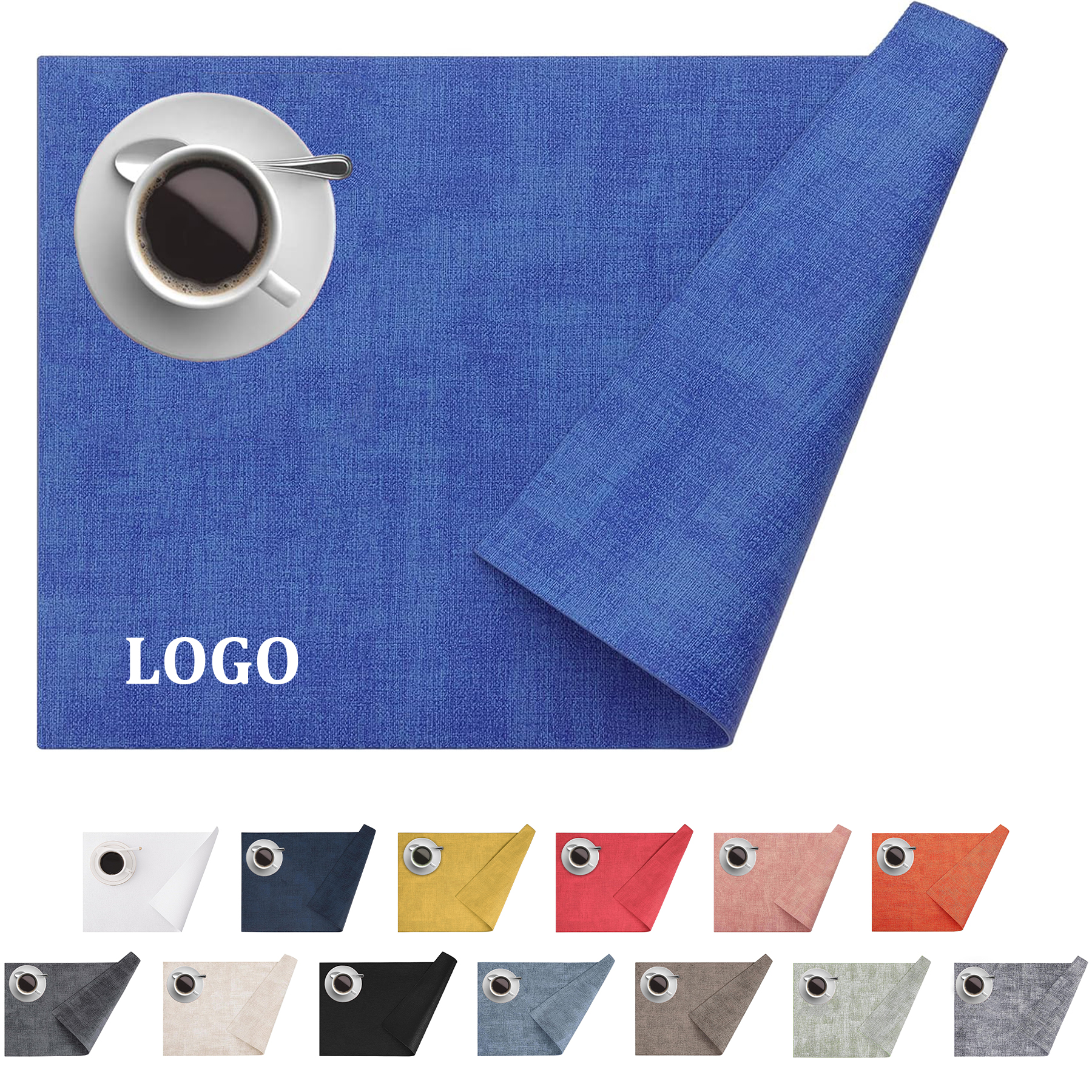 Faux Leather Heat Resistant Placemats 1