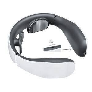 Rechargeable Electric Pulse Neck Massager With Remote Control And Heat Therapy 1