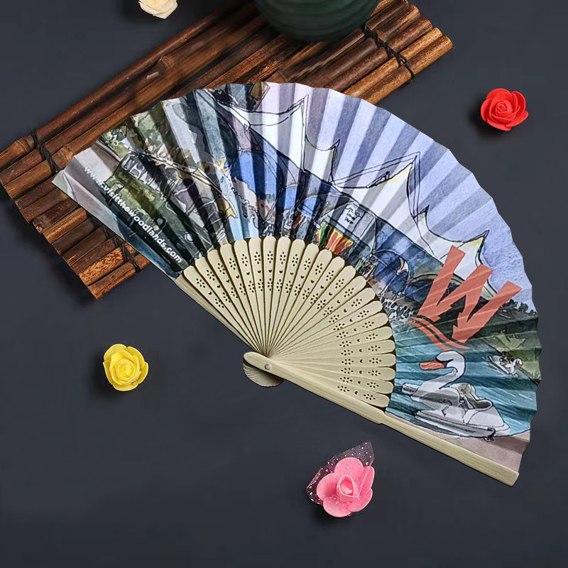 Bamboo Paper Hand Fan 3