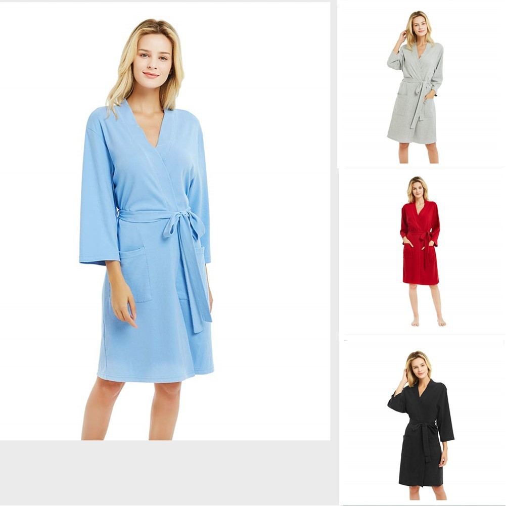 Womens Cotton Robes 2