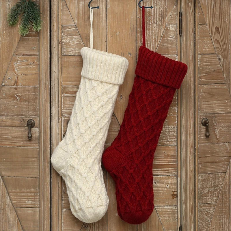 Knitted Christmas Stocking 6