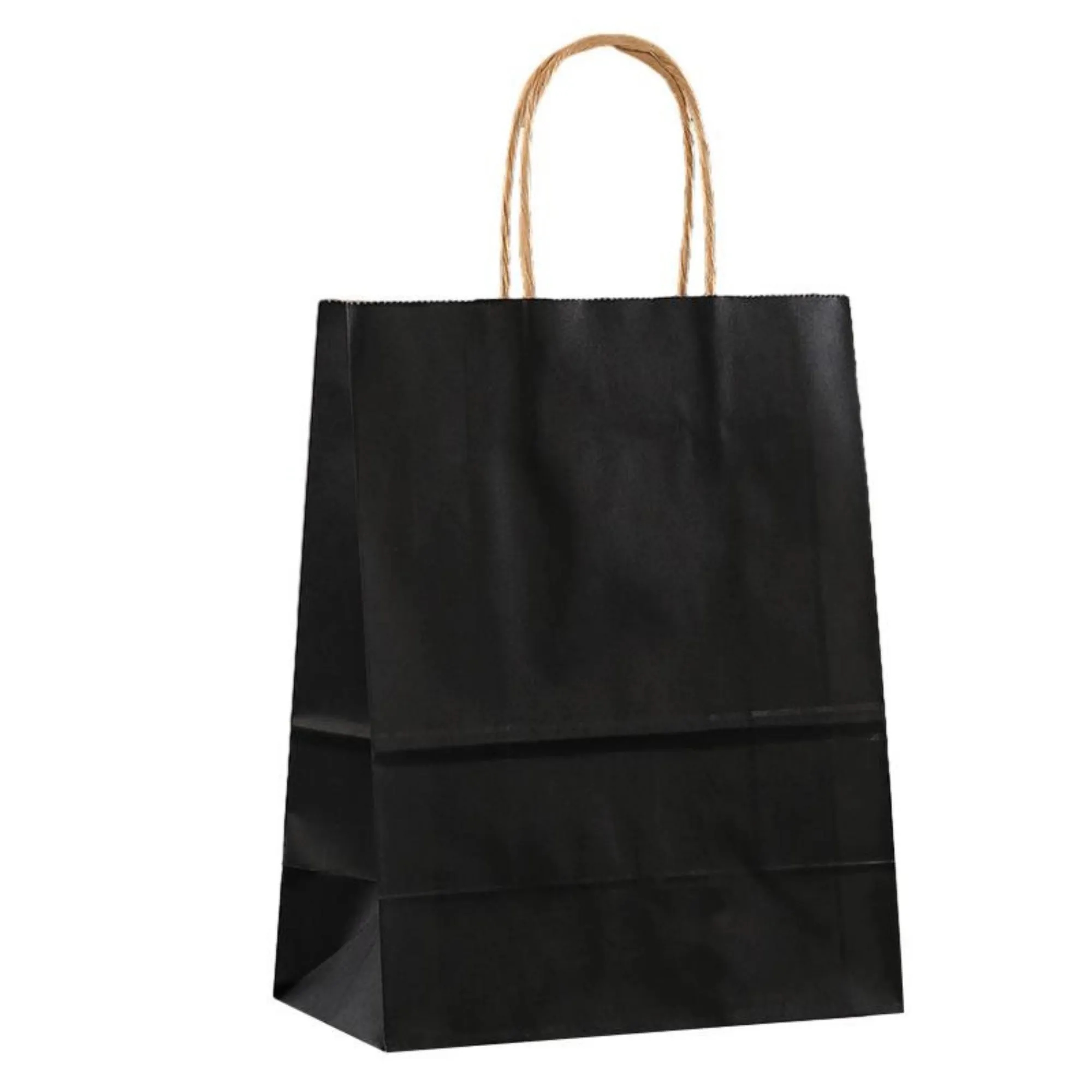 Kraft Paper Shopper Tote Bag MOQ 100PCS 14