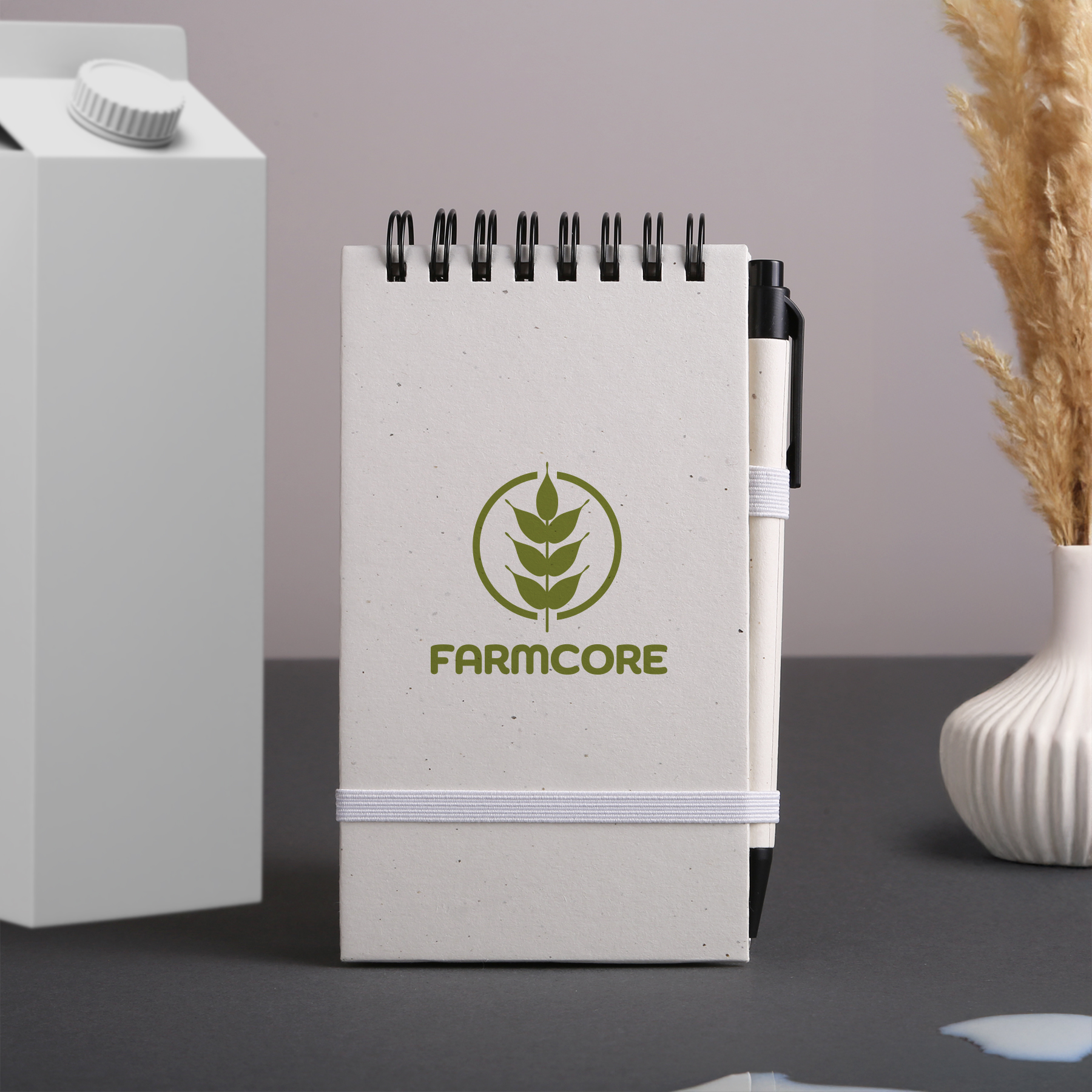 Dairy Diary Recycled Milk Carton Jotter 1