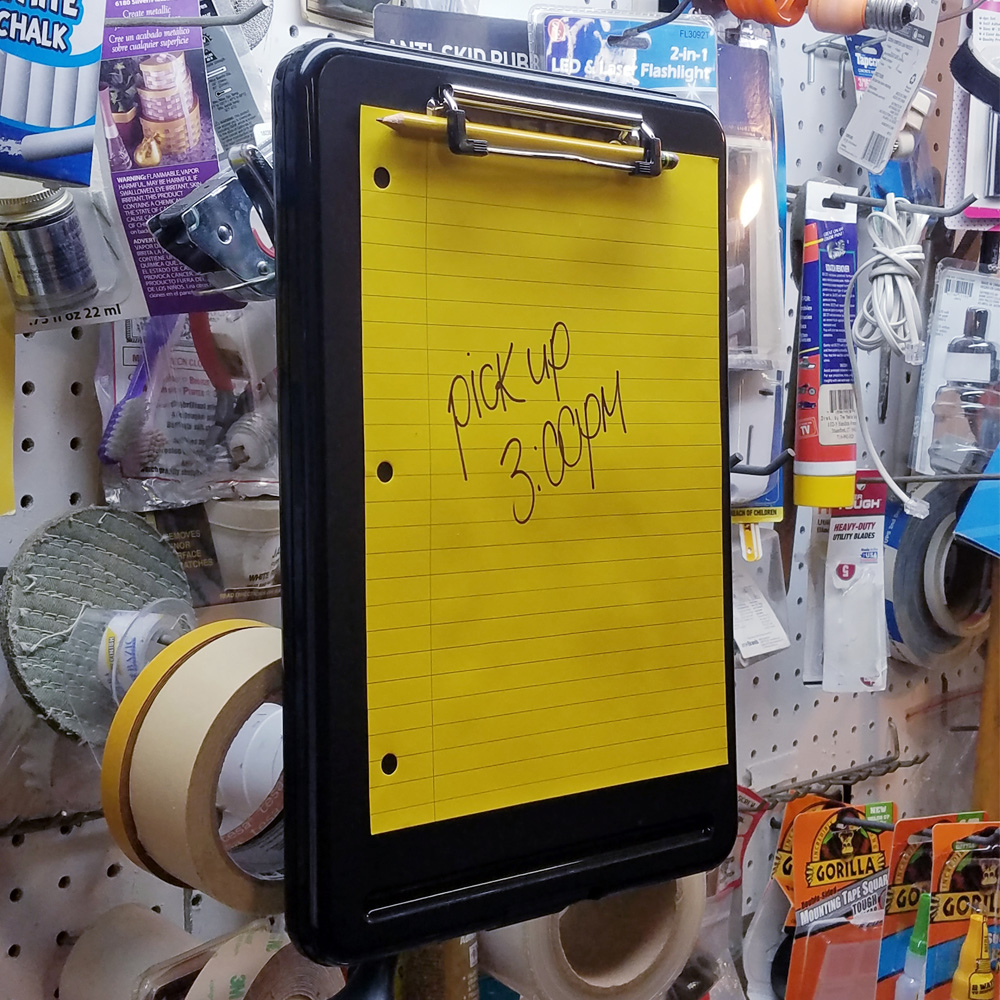 Clipboard w/ Storage Compartment 2
