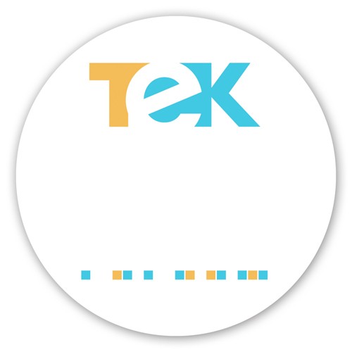 Screen Printed Poly Name Badge (3") Circle