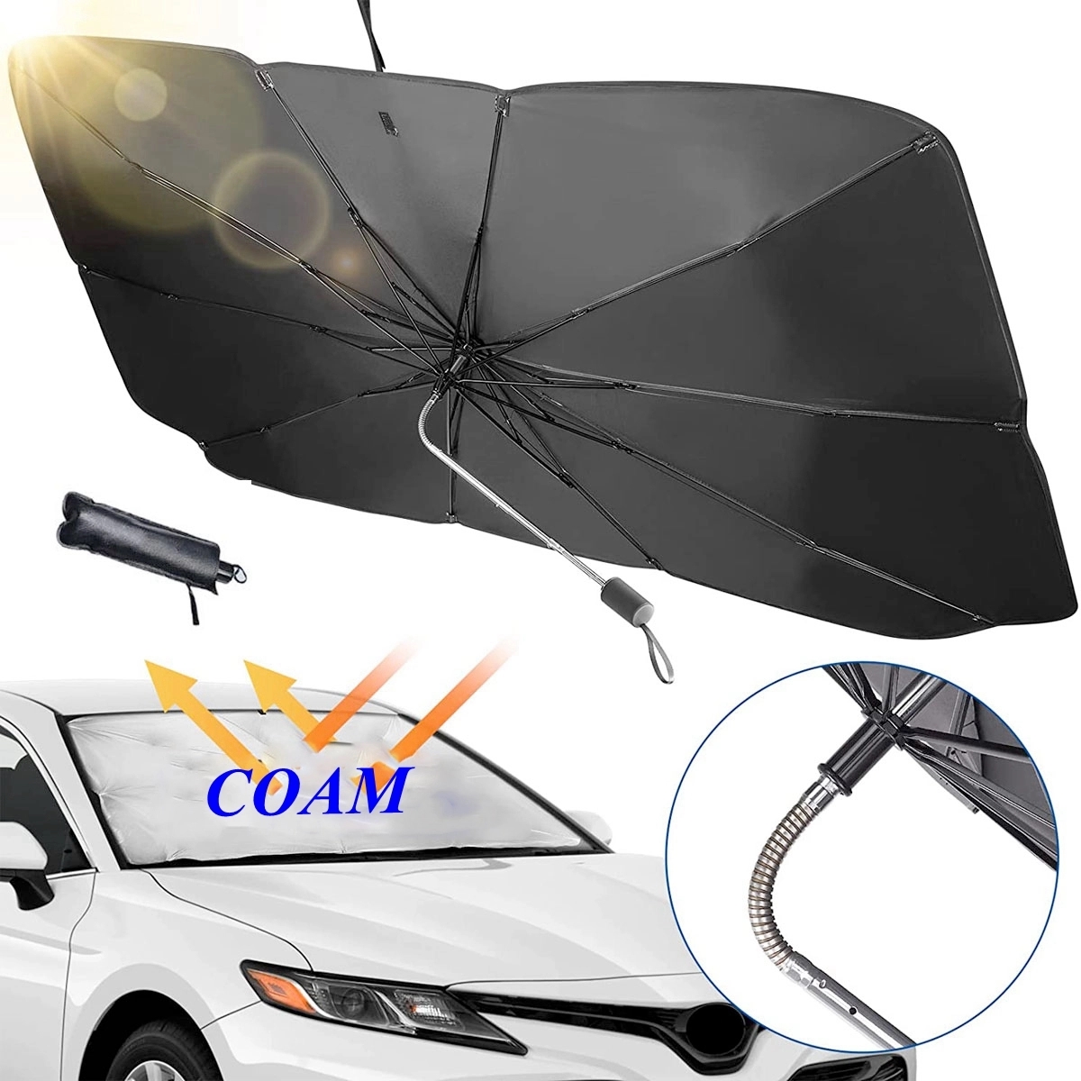 Car Windshield Sun Shade Umbrella 3