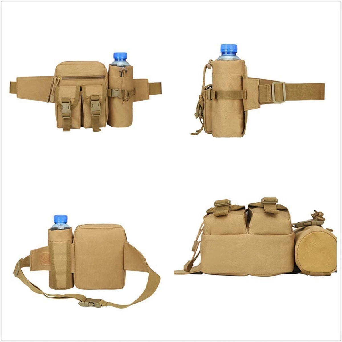 Tactical Waist Bag With Water Bottle Holder 5