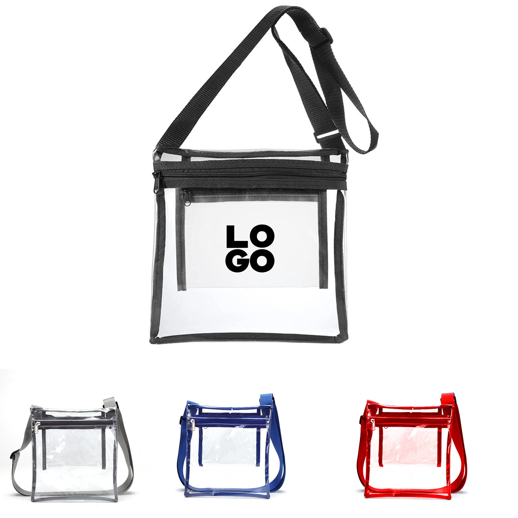 Transparent Crossbody Backpack