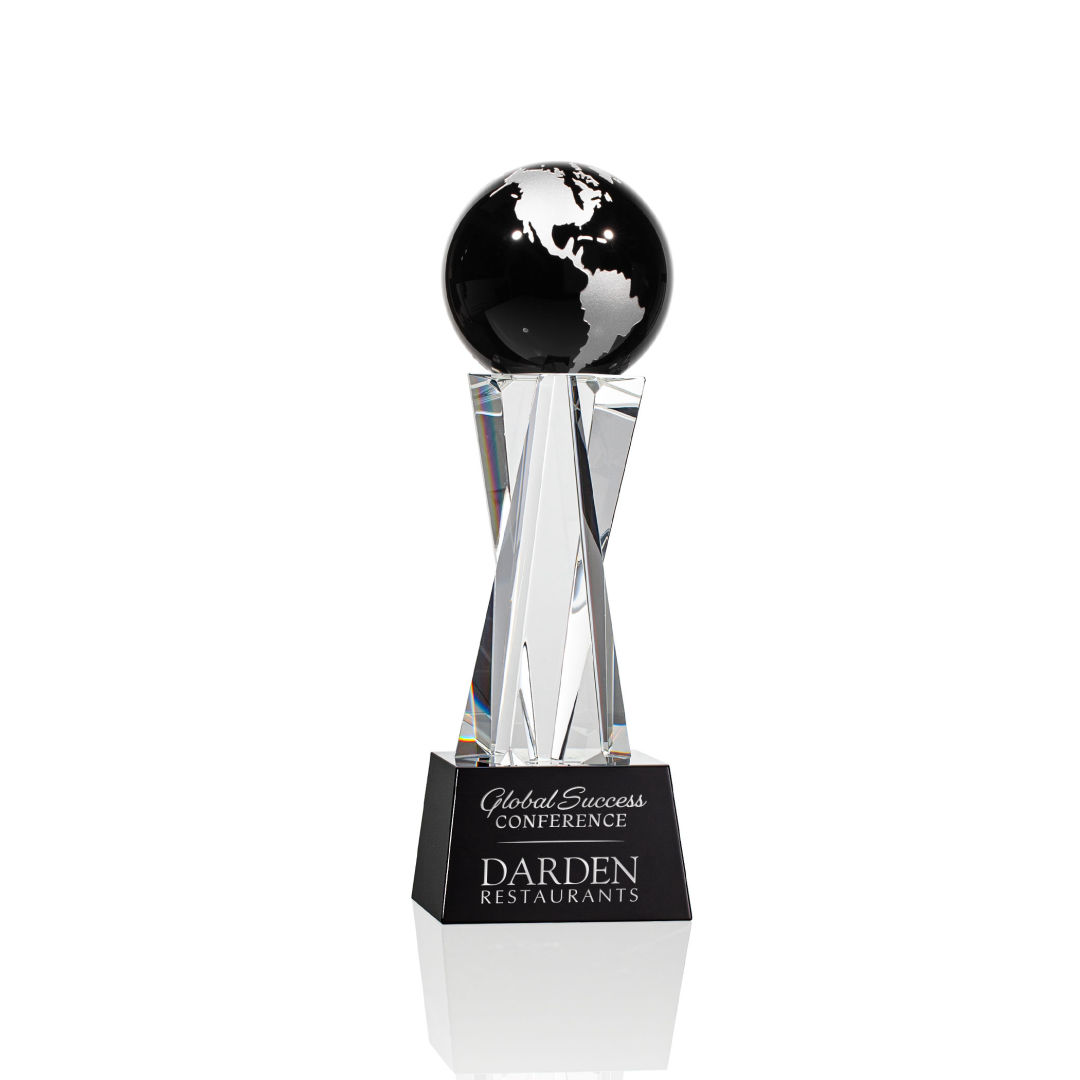 Havant Globe Award - Black/Silver 7