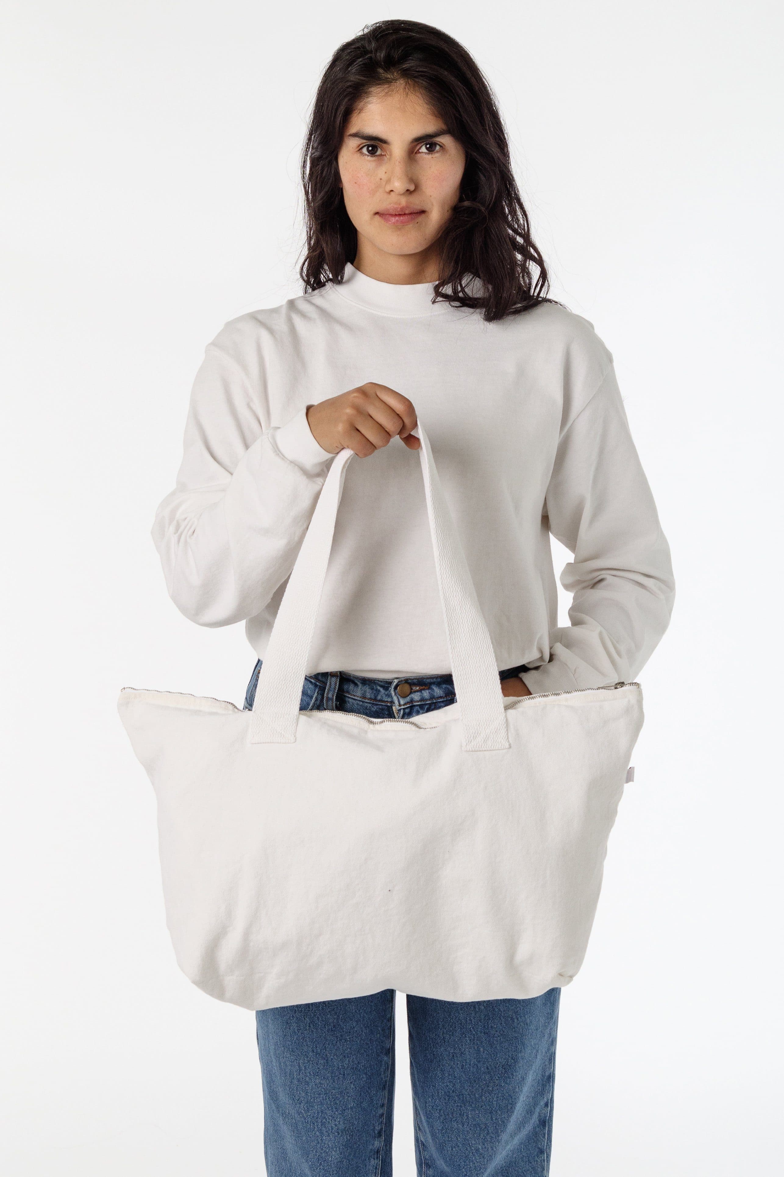 Carry All Zip Tote Bag, custom tote bag with logo imprint 4