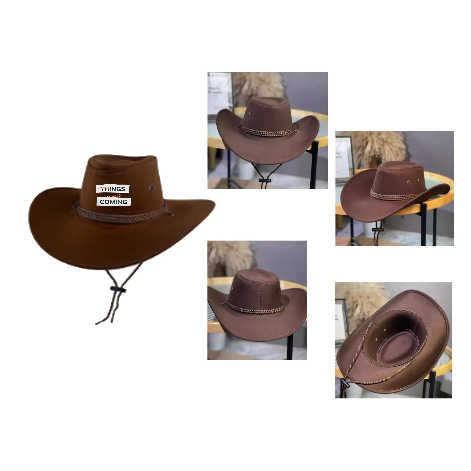 Suede Cowboy Hat 3