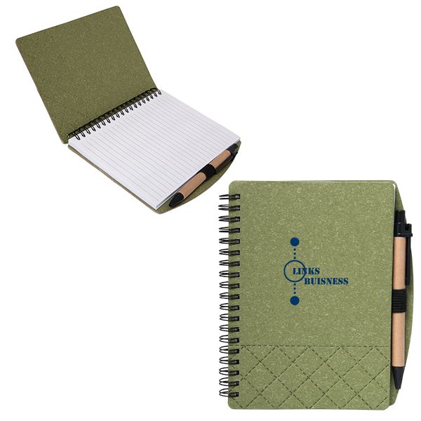 Geneva Cardboard Spiral Notebook 4