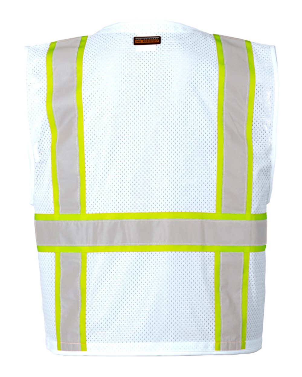 Unisex EV Series® Enhanced Visibility Multi-Pocket Mesh Vest - B100-111 12
