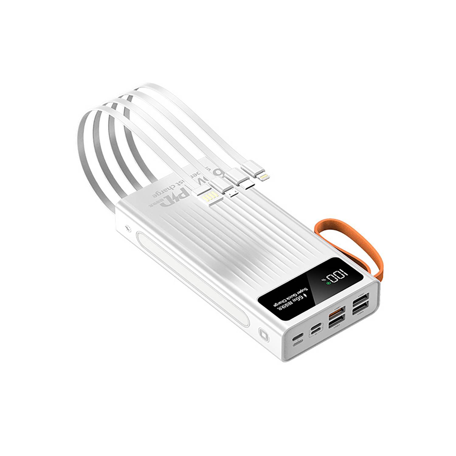 66W Portable Fast Charging Power Bank W/ Light 1
