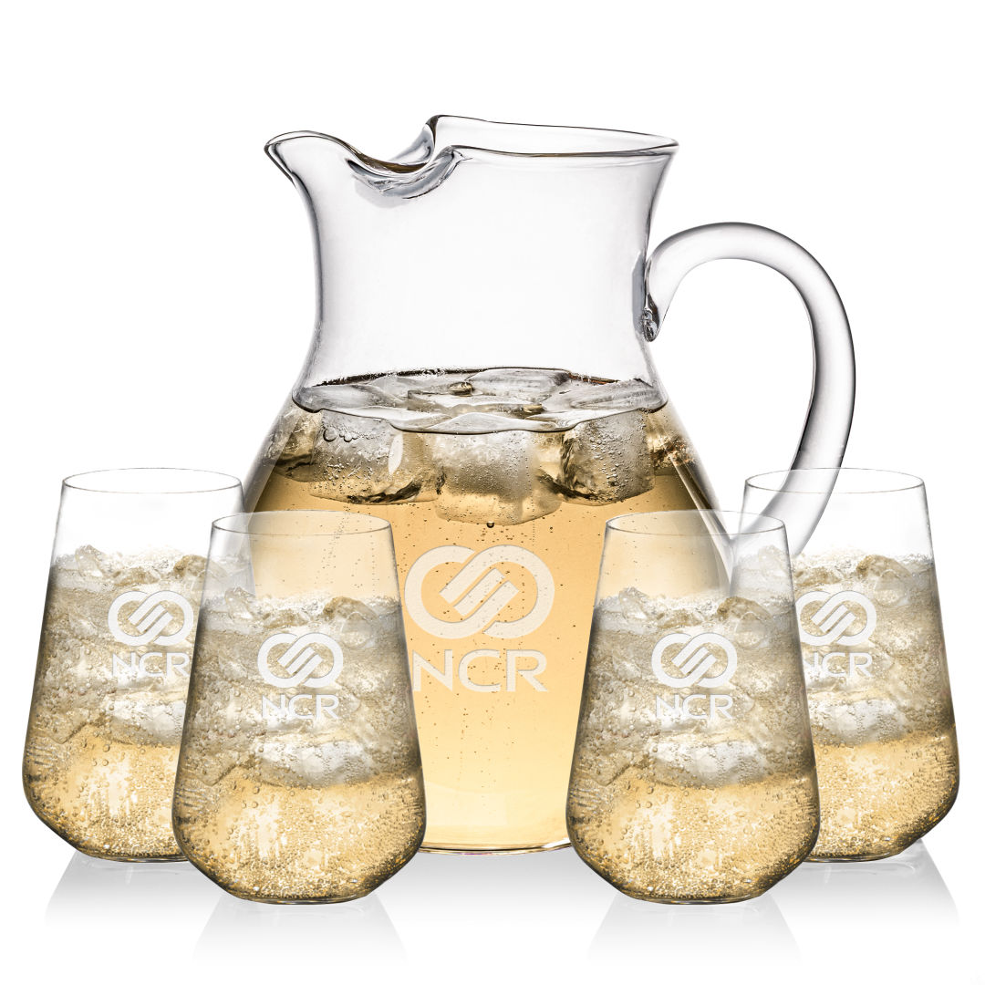 Montclair Pitcher & Breckland Beverage Set 4