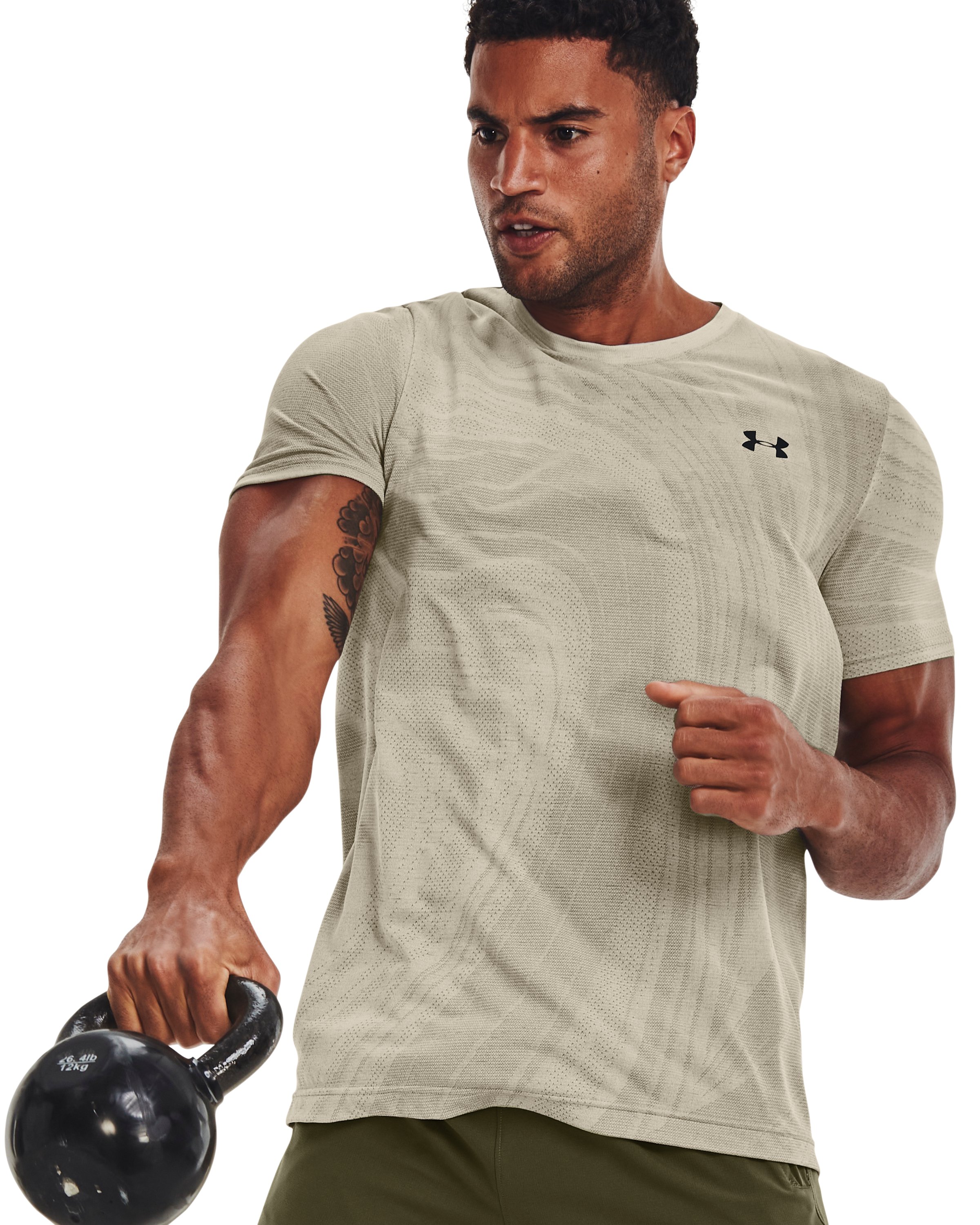 UA Seamless Surge Men's Short Sleeve 6