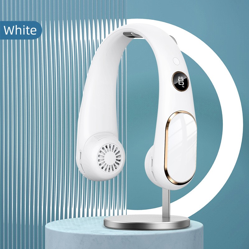 Rechargeable Battery Fan that Hangs Around the Neck 2