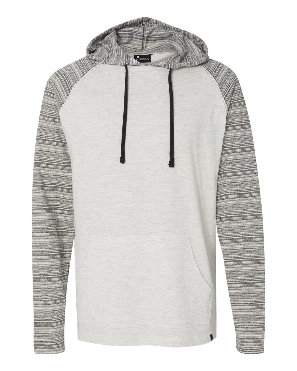 Unisex Yarn-Dyed Hooded Raglan T-Shirt - 8127 6