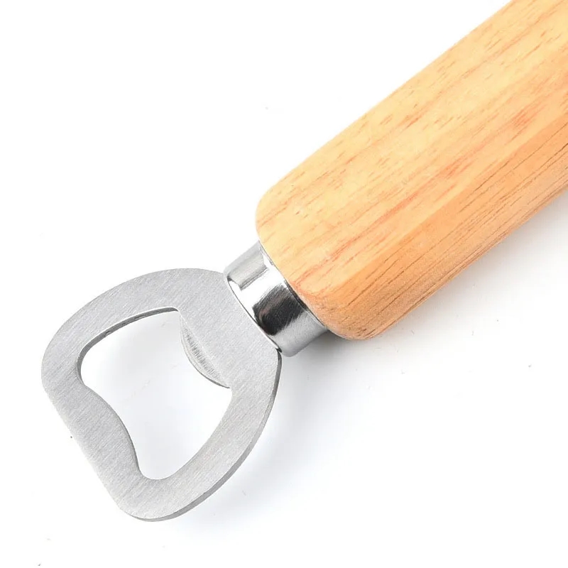 Wood Handle Bottle Opener 2