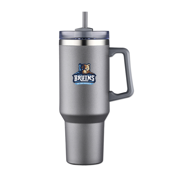 40 Oz. Travel Mug with Handle & Straw 8