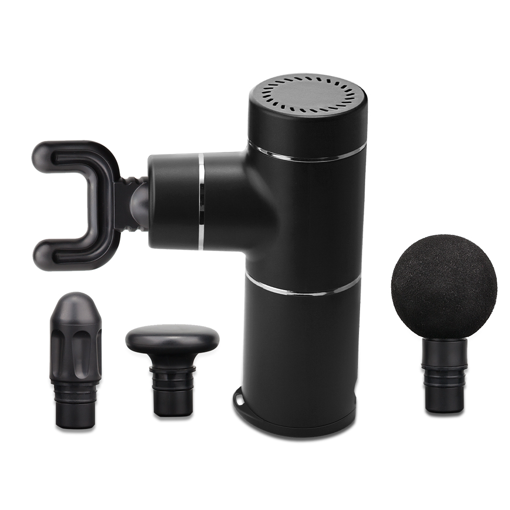 Massage Gun with 4 Attachments & 3 Speed Settings – Includes Portable Zip Bag 8