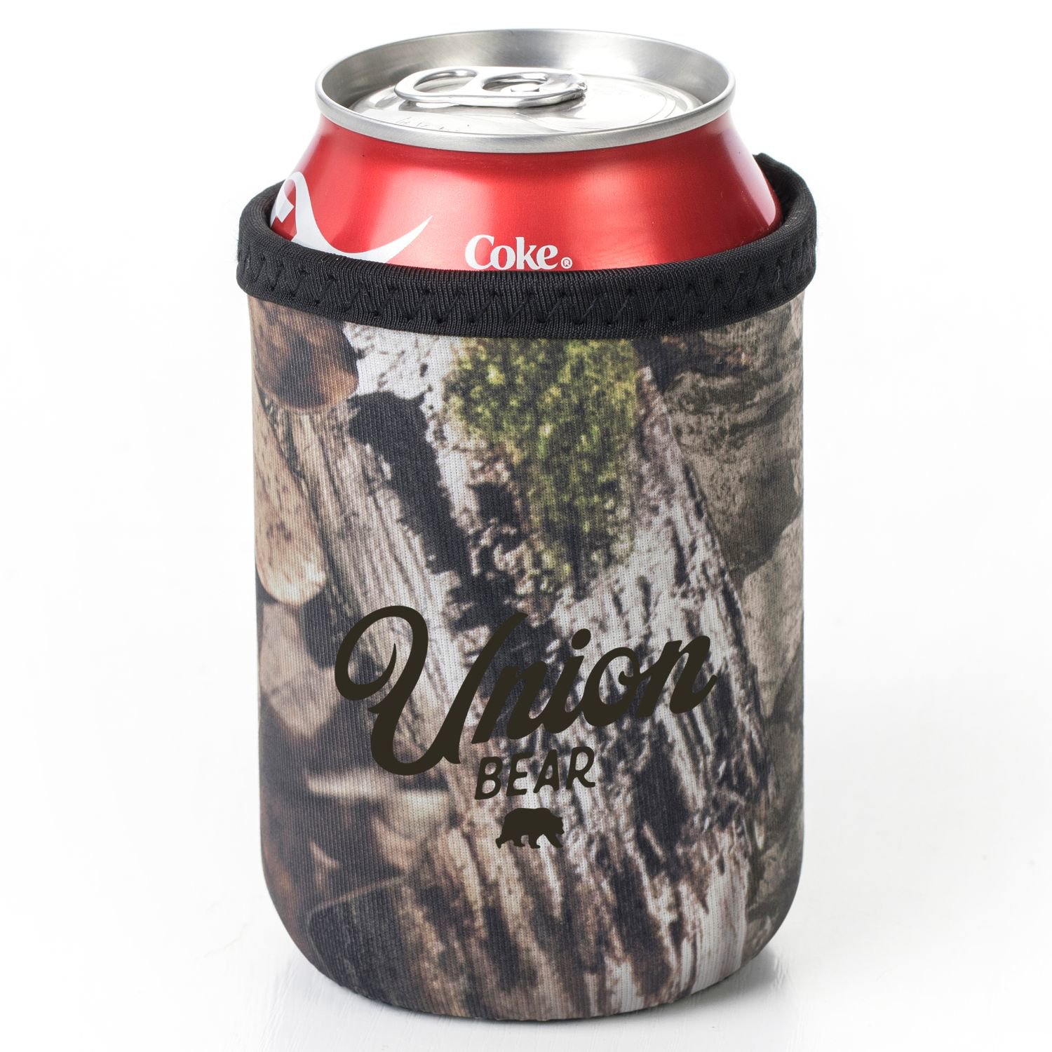 12 Oz. Neoprene collapsible camo can Cooler w/ Strap Handle 3