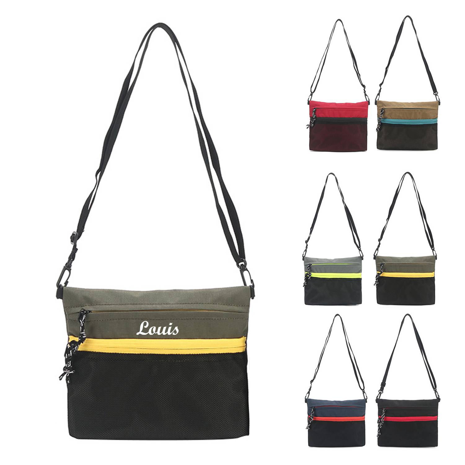 Casual & Sports Single Shoulder Men's Crossbody Bag 3
