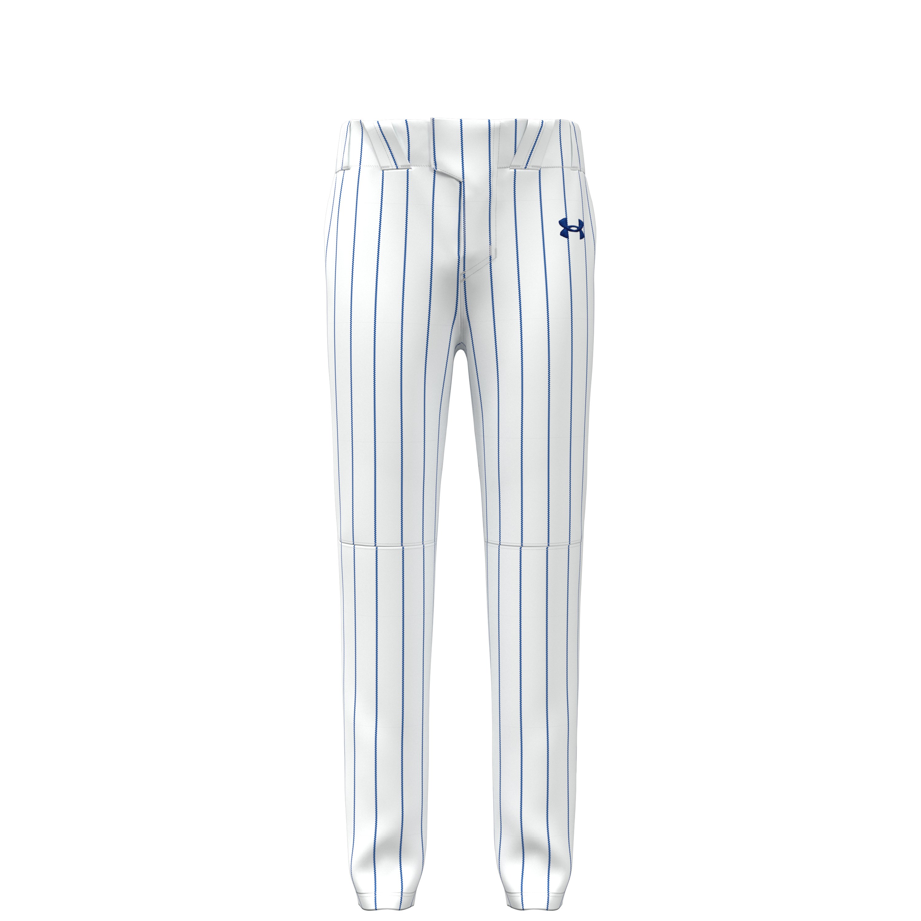 UA Utility Pro Pinstripe Tapered Boys' Baseball Pants 4