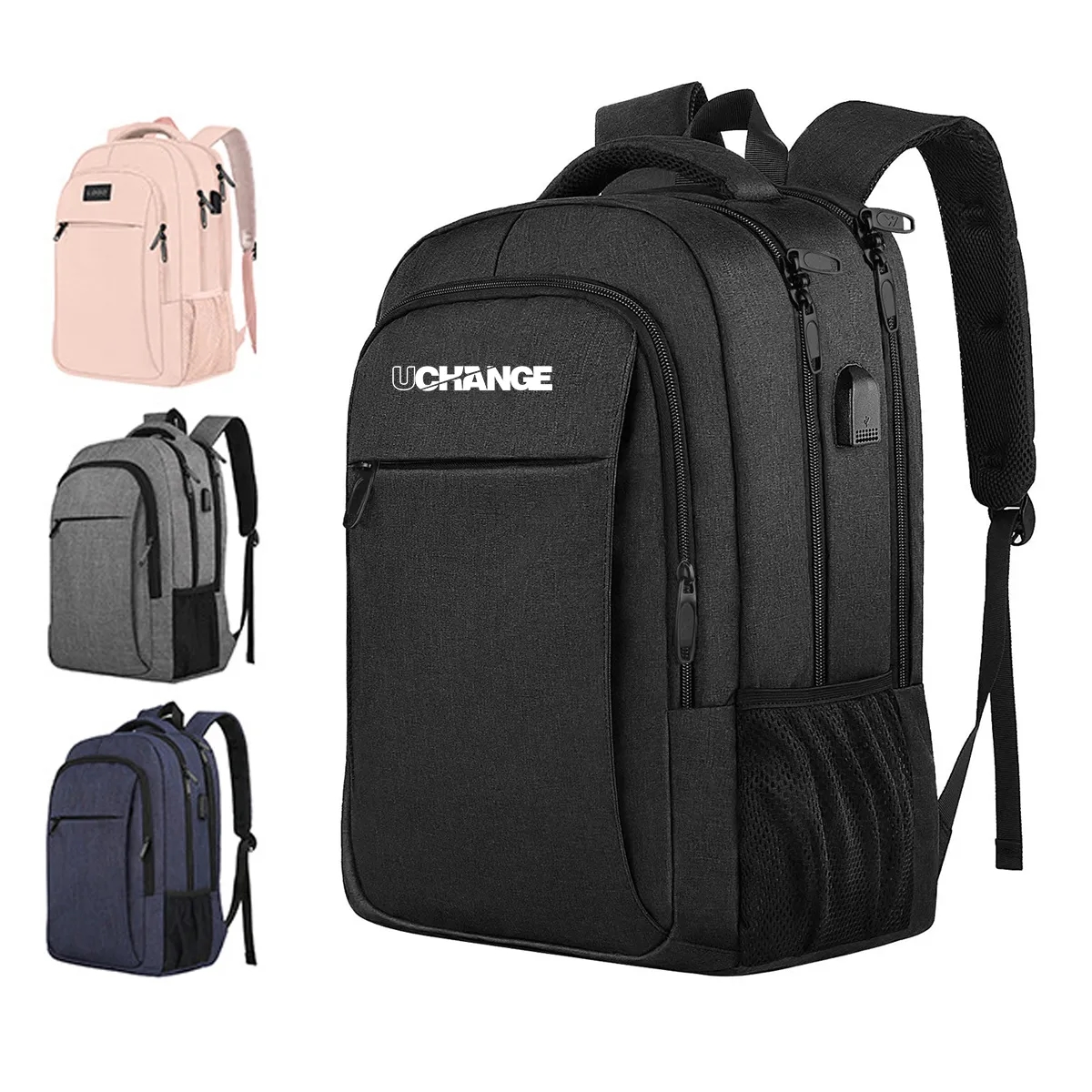 30L Business Laptop Backpack With USB Port 4