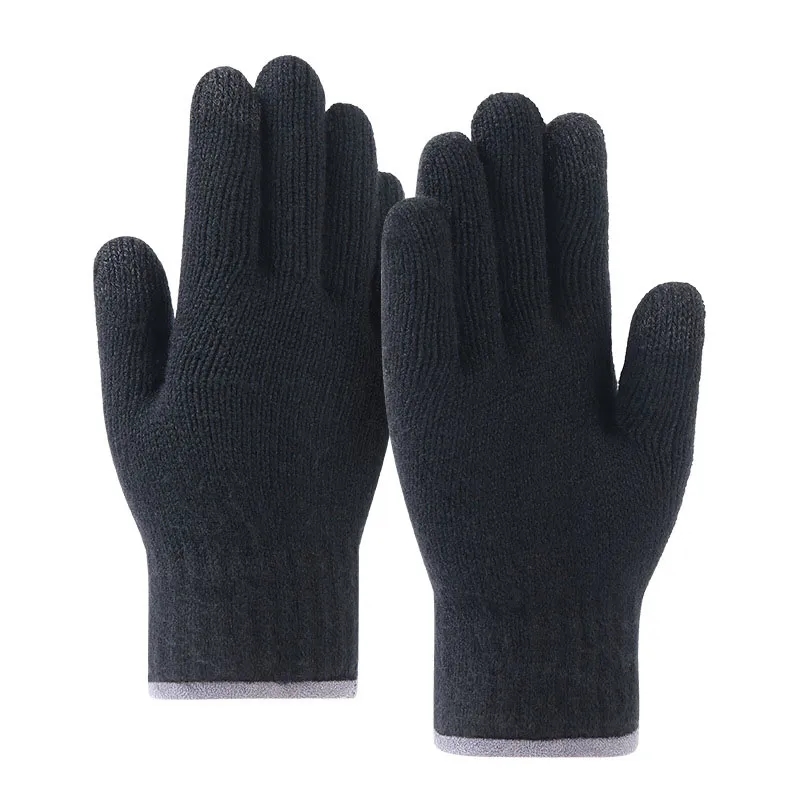 Touch Screen Warm Gloves with Thermal Soft Knit Lining 2