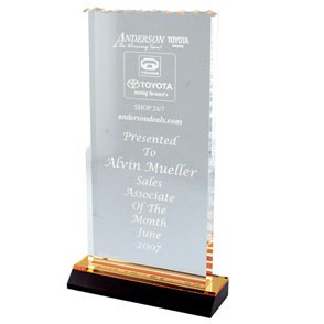 Ice Top Reflection Award (5"x10") 2