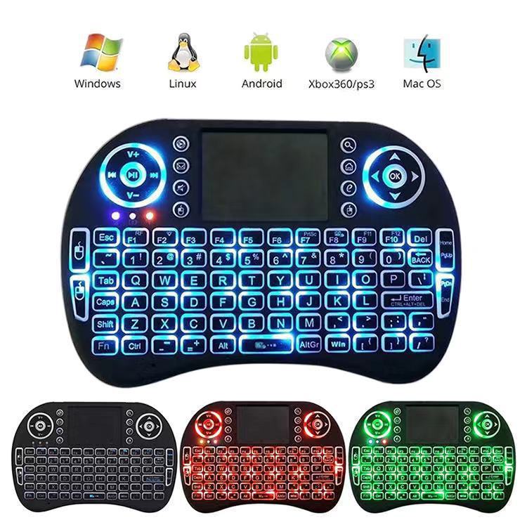 Mini Wireless Keyboard with Touchpad Mouse 2
