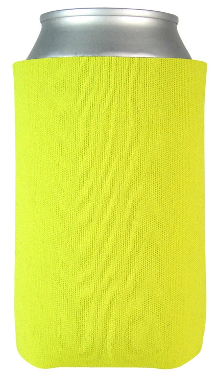 FoamZone USA Made Collapsible Can Cooler with Bottom Imprint