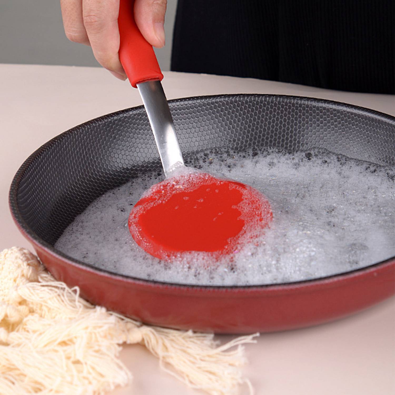 Stainless Steel Silicone Brush 1